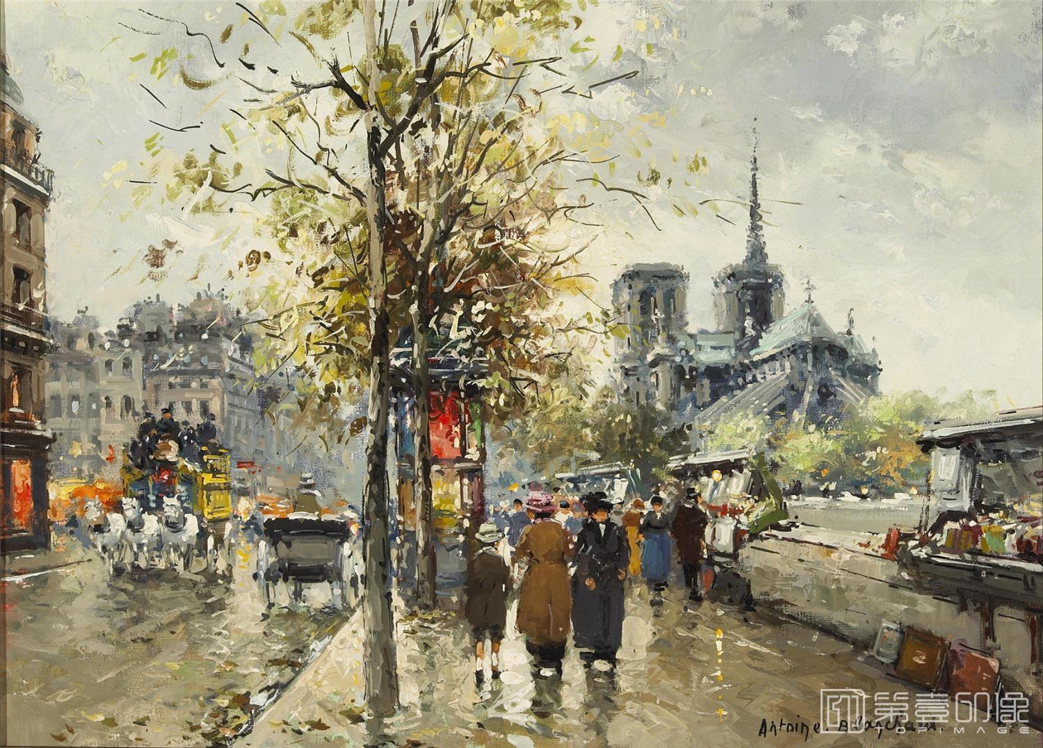 油画-安托万·布兰乍得 Antoine Blanchard作品-111